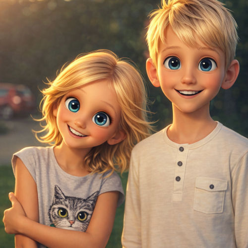 Pixar 3D Character AI portrait style